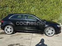 Usado Audi A3 S-Line 125 CV (91 kW) 2015 Negro Berlina
