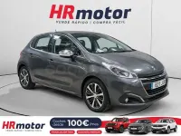 Usado Peugeot 208 Allure 100 CV (73 kW) 2015 Gris / plata Utilitario
