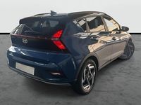 Usado Hyundai Bayon Blackline 100 CV (73 kW) 2025 Azul vibrant (techo negro) SUV