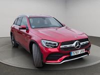 Usado Mercedes GLC220 194 CV (142 kW) 2020 Granate SUV