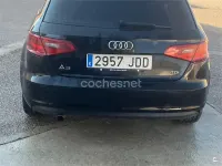 Usado Audi A3 110 CV (80 kW) 2015 Negro Berlina