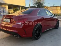 Usado Mercedes CLA220 AMG line 177 CV (130 kW) 2016 Rojo Coupe
