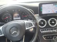 Usado Mercedes C220 AMG line 170 CV (125 kW) 2016 Gris / plata Coupe