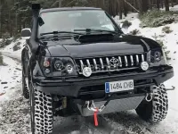 Usado Toyota Land Cruiser 125 CV (91 kW) 1998 Negro SUV