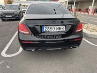 Usado Mercedes E200 150 CV (110 kW) 2017 Negro Berlina