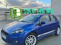 Usado Fiat Punto Sport 95 CV (69 kW) 2009 Azul Utilitario