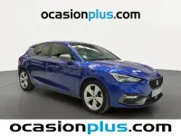 Usado Seat Leon FR 150 CV (110 kW) 2021 Azul Berlina