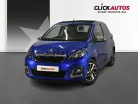 Usado Peugeot 108 Allure 72 CV (52 kW) 2021 Azul Berlina