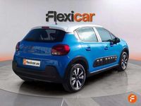 Usado Citroën C3 Feel 83 CV (61 kW) 2021 Azul Utilitario
