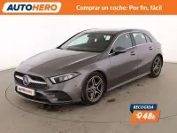 Usado Mercedes A180 109 CV (80 kW) 2018 Gris Utilitario