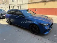 Usado Mercedes C63S AMG 680 CV (500 kW) 2023 Azul Familiar