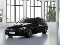 Usado Mercedes C220 199 CV (146 kW) 2022 Negro Familiar