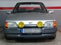 Usado Ford Escort Cabriolet 105 CV (77 kW) 1988 Gris / plata Descapotable