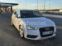 Usado Audi A3 Attraction 150 CV (110 kW) 2014 Blanco Berlina