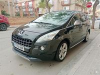 Usado Peugeot 3008 Active 112 CV (82 kW) 2011 Negro Familiar