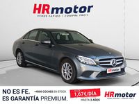 Usado Mercedes C160 129 CV (94 kW) 2019 Gris Coupe
