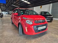 Usado Citroën C1 Feel 82 CV (60 kW) 2015 Rojo Utilitario