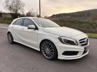 Usado Mercedes A180 AMG line 122 CV (89 kW) 2015 Blanco Utilitario