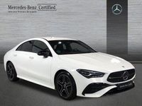 Usado Mercedes CLA200 AMG line 163 CV (119 kW) 2025 Blanco polar