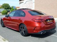 Usado Mercedes C200 AMG 163 CV (119 kW) 2023 Granate Berlina