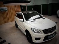 Usado Mercedes ML63 AMG AMG 525 CV (386 kW) 2015 Blanco SUV