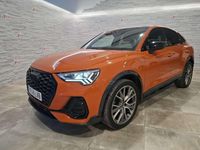 Usado Audi Q3 Sportback Black Edition 150 CV (110 kW) 2021 Naranja SUV