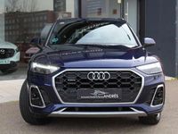 Usado Audi Q5 S-Line 204 CV (150 kW) 2021 Azul SUV