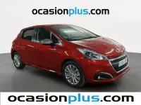 Usado Peugeot 208 Signature Sky 110 CV (80 kW) 2019 Rojo Utilitario