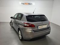 Usado Peugeot 308 Style 130 CV (95 kW) 2016 Gris Berlina
