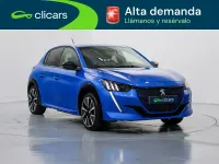Usado Peugeot e-208 GT 100 kW (136 CV) 2021 Azul Utilitario