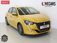 Usado Peugeot 208 Active 103 CV (75 kW) 2021 Amarillo Utilitario
