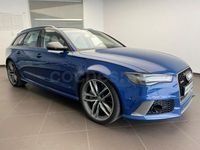 Usado Audi RS6 605 CV (444 kW) 2017 Azul Familiar