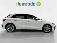 Usado Audi A3 S-Line 150 CV (110 kW) 2021 Gris/plata Berlina