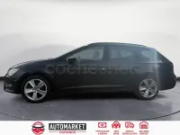 Usado Seat Leon FR 184 CV (135 kW) 2014 Negro Familiar