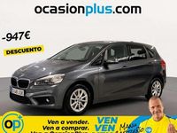Usado BMW 216 Active Tourer 116 CV (85 kW) 2016 Gris Monovolumen