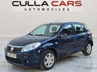 Usado Dacia Sandero Base 75 CV (55 kW) 2011 Azul Utilitario