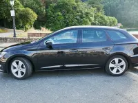 Usado Seat Leon FR 184 CV (135 kW) 2015 Negro Familiar