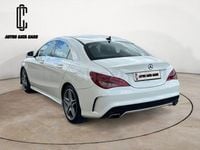 Usado Mercedes CLA220 AMG line 170 CV (125 kW) 2014 Blanco Berlina