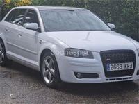 Usado Audi A3 S-Line 105 CV (77 kW) 2008 Blanco Berlina
