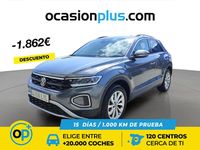 Usado VW T-Roc Life 150 CV (110 kW) 2022 Gris SUV