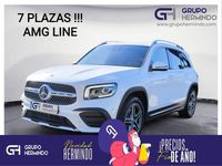 Usado Mercedes GLB200 AMG line 150 CV (110 kW) 2021 Blanco SUV