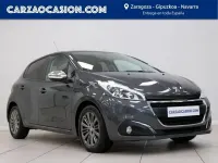 Usado Peugeot 208 Style 82 CV (60 kW) 2016 Gris Utilitario