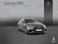 Usado Mercedes C200 AMG line 163 CV (119 kW) 2022 Gris / plateado Familiar