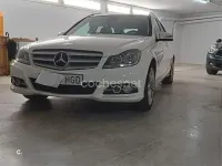 Usado Mercedes C220 Avantgarde 170 CV (125 kW) 2011 Blanco Familiar