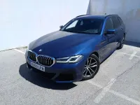 Usado BMW 520 190 CV (139 kW) 2021 Azul Familiar