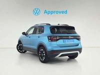 Usado VW T-Cross Advance 110 CV (80 kW) 2022 Azul SUV