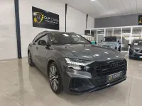 Usado Audi Q8 S-Line 286 CV (210 kW) 2018 Gris / plata SUV