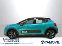 Usado Citroën C3 Feel 82 CV (60 kW) 2020 Azul Utilitario