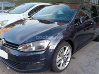 Usado VW Golf VII Advance 110 CV (80 kW) 2015 Azul Familiar
