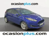 Usado Ford Fiesta Trend 82 CV (60 kW) 2017 Azul Utilitario